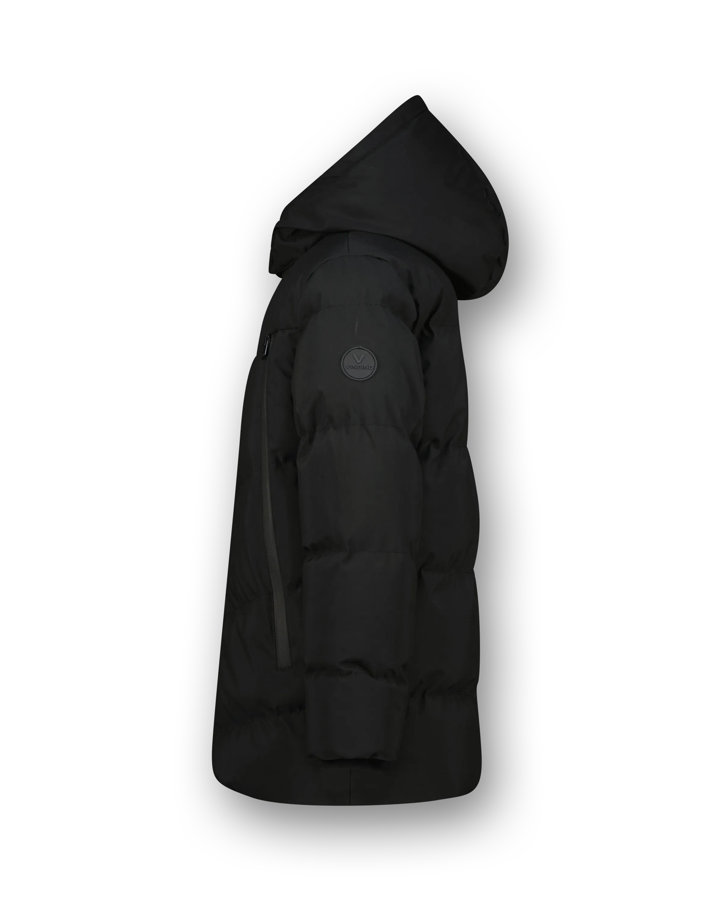 Jungen Outdoorjacke Thard | Schwarz