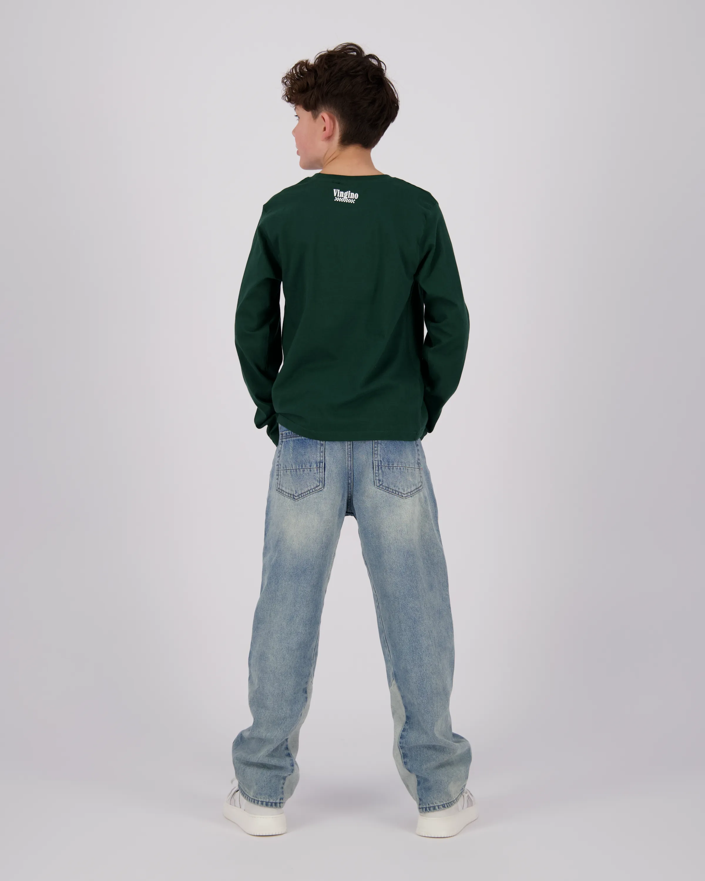Jungen T-shirt Jacing | Grün