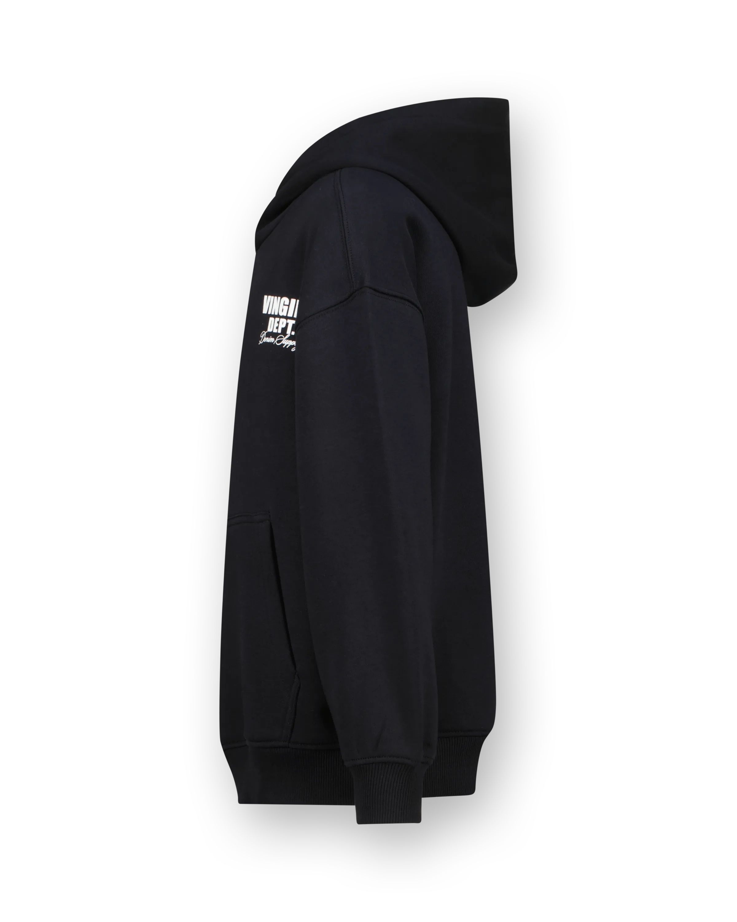 Jungen Pullover Basic-hoody | Schwarz