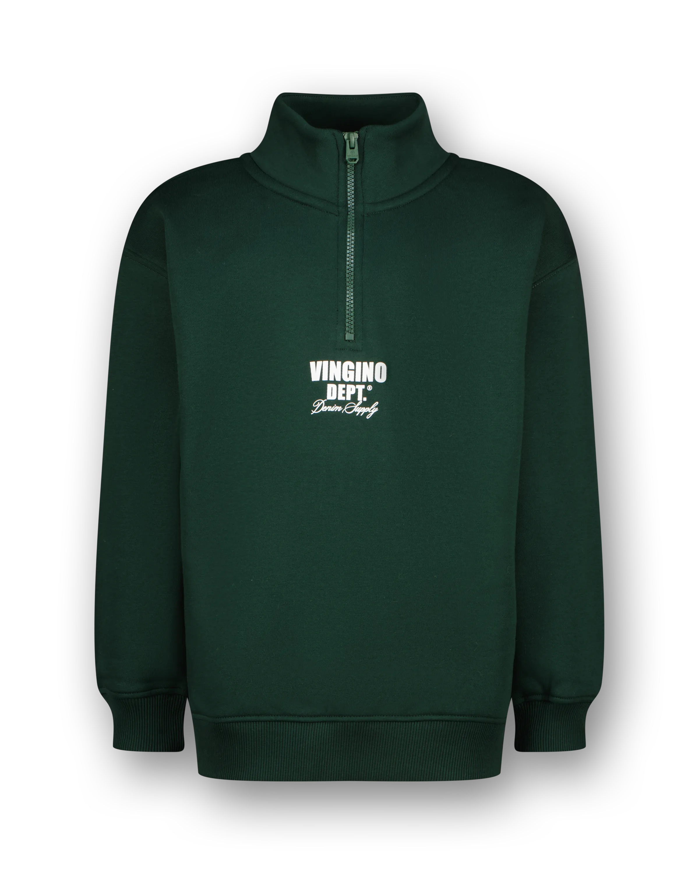 Pullover Basic-half Zip