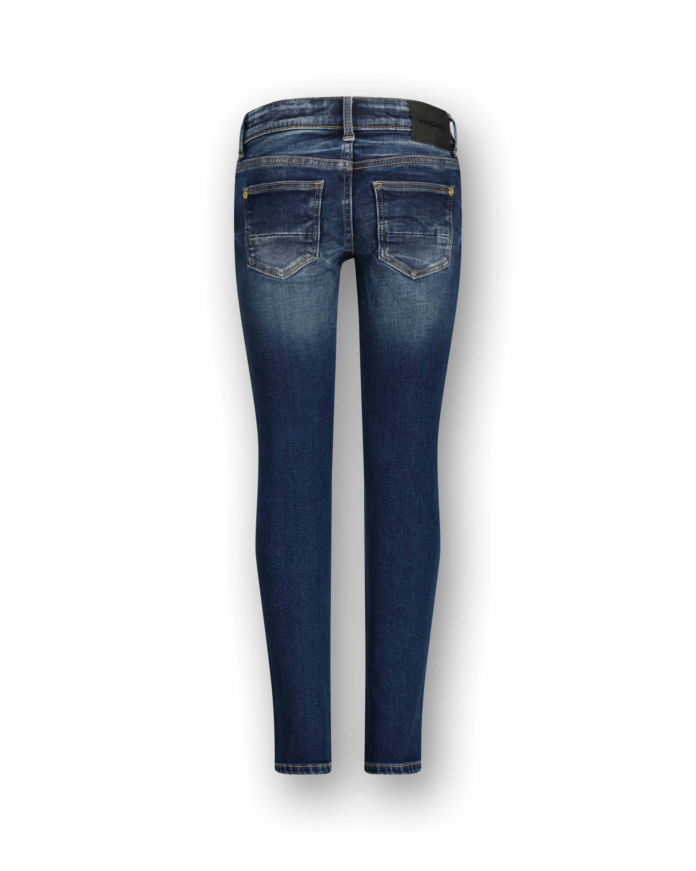 Mädchen Skinny Jeans Amia Supersoft | Blau