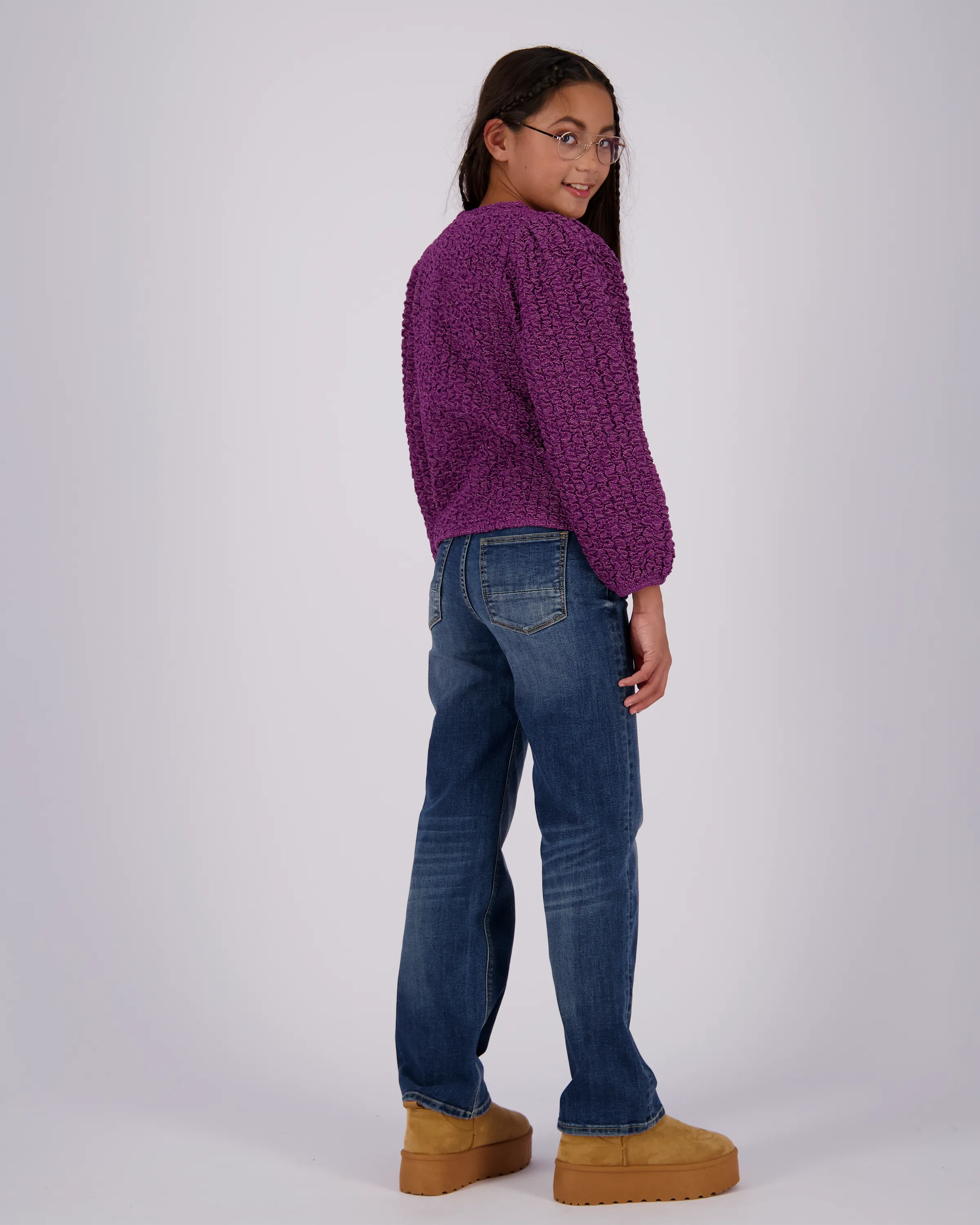 Mädchen Wide leg Jeans Cato | Blau