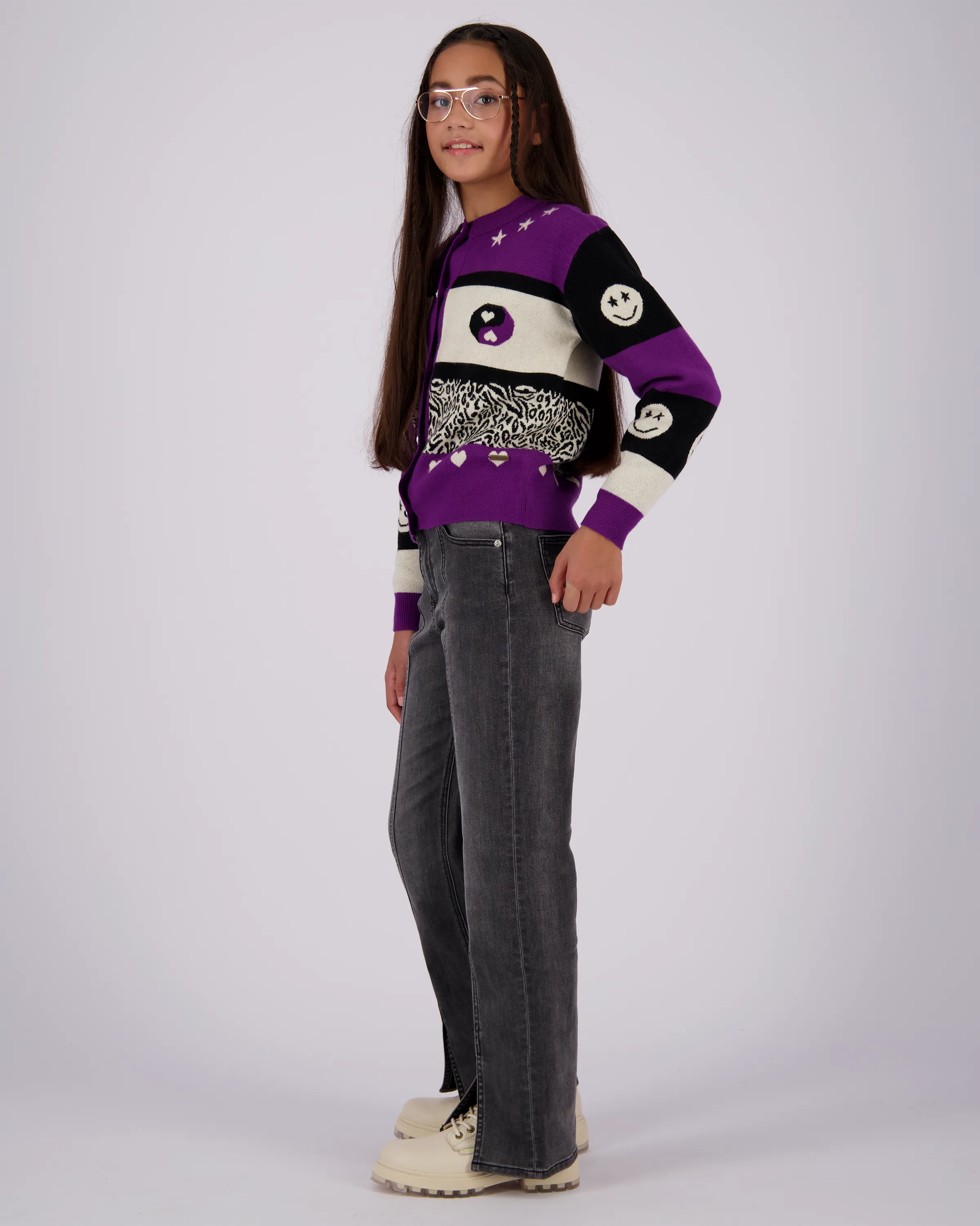 Straight Jeans Catie Split
