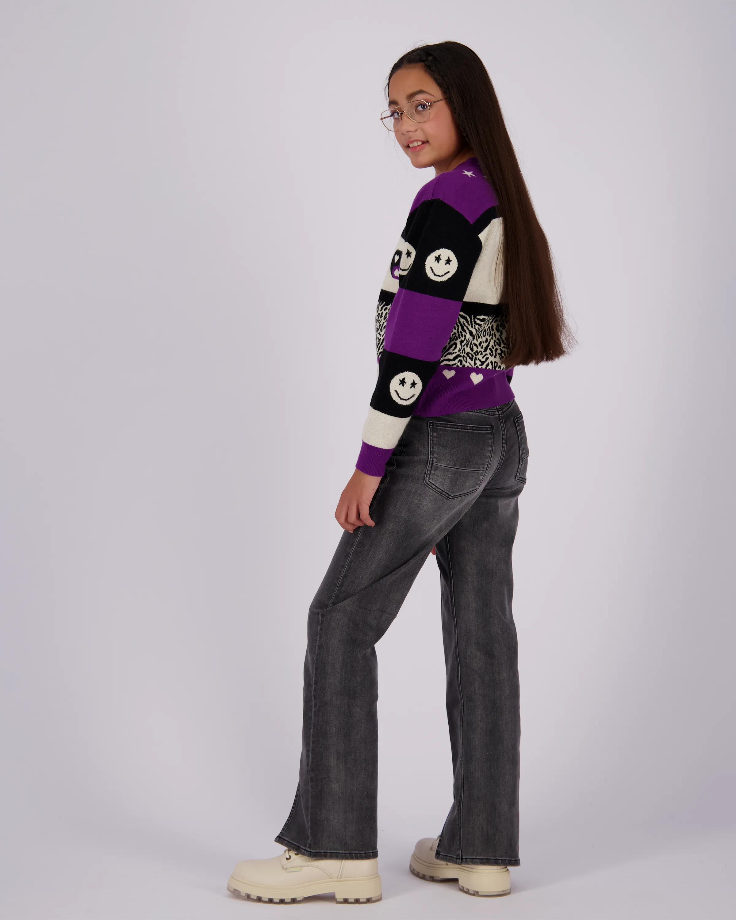 Straight Jeans Catie Split