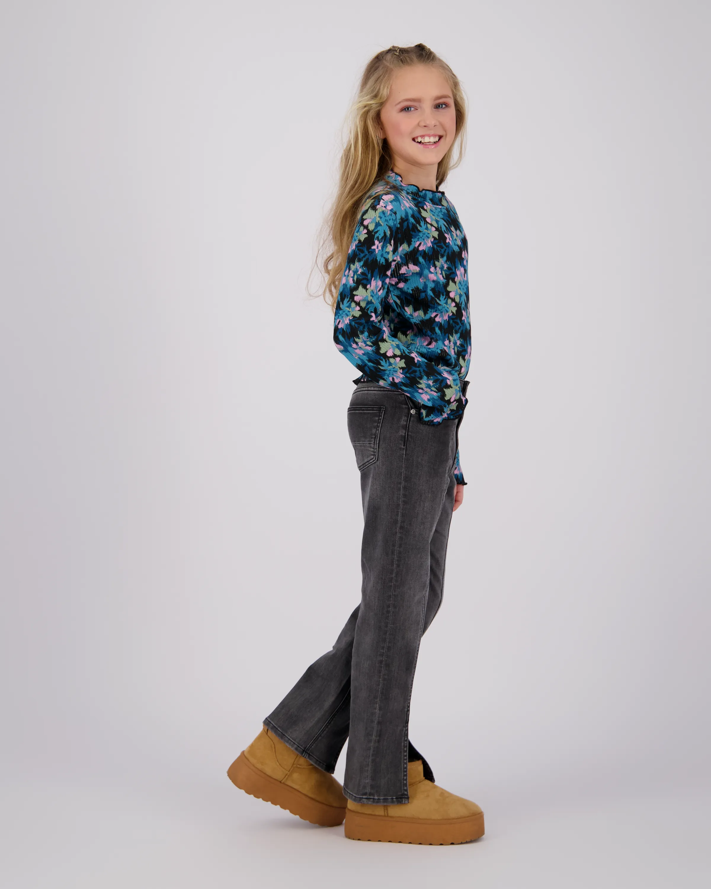 Straight Jeans Catie Split