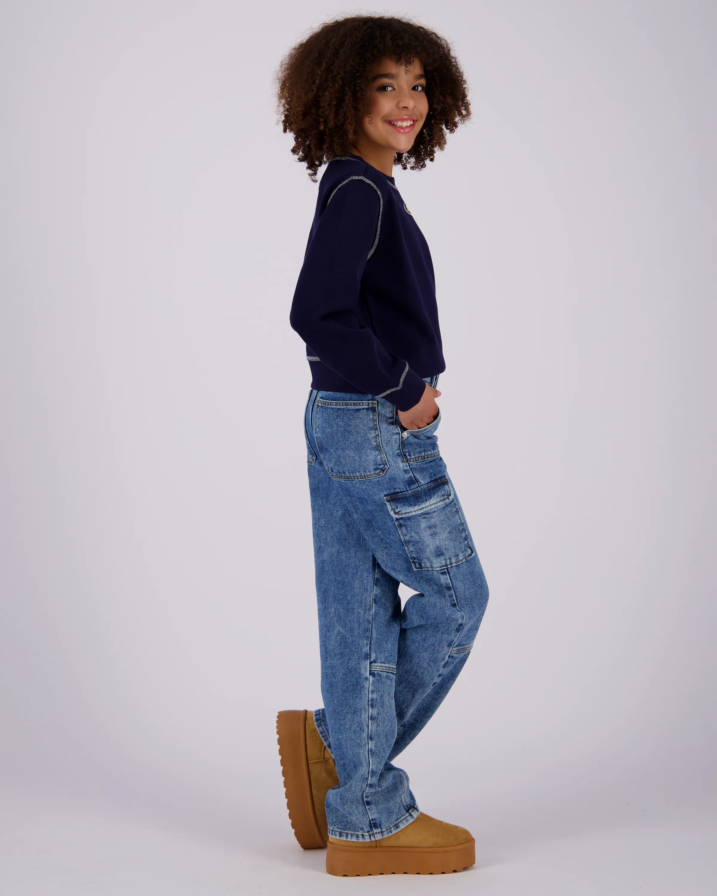 Wide leg Jeans Cato Cargo