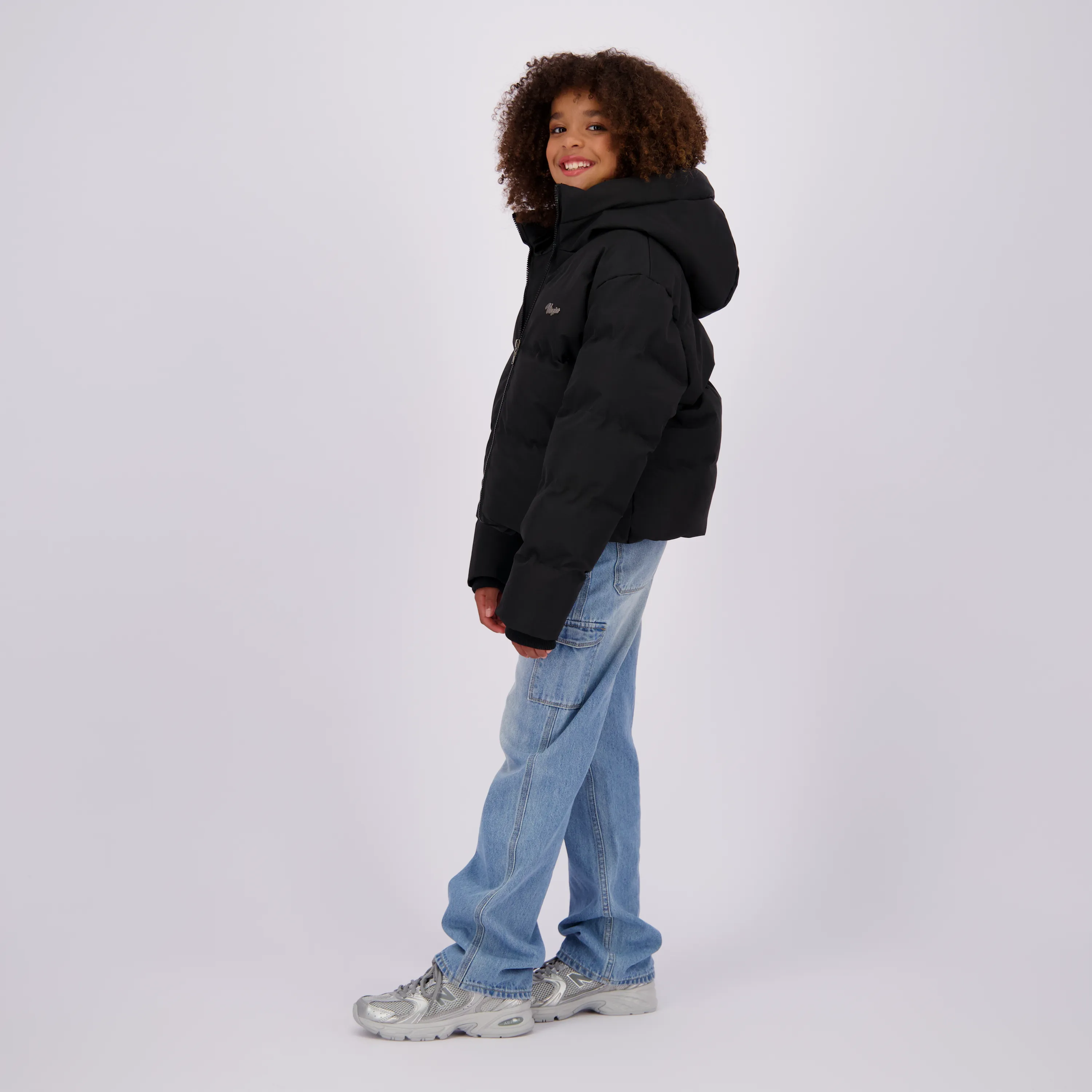 Mädchen Outdoorjacke Tezia | Schwarz