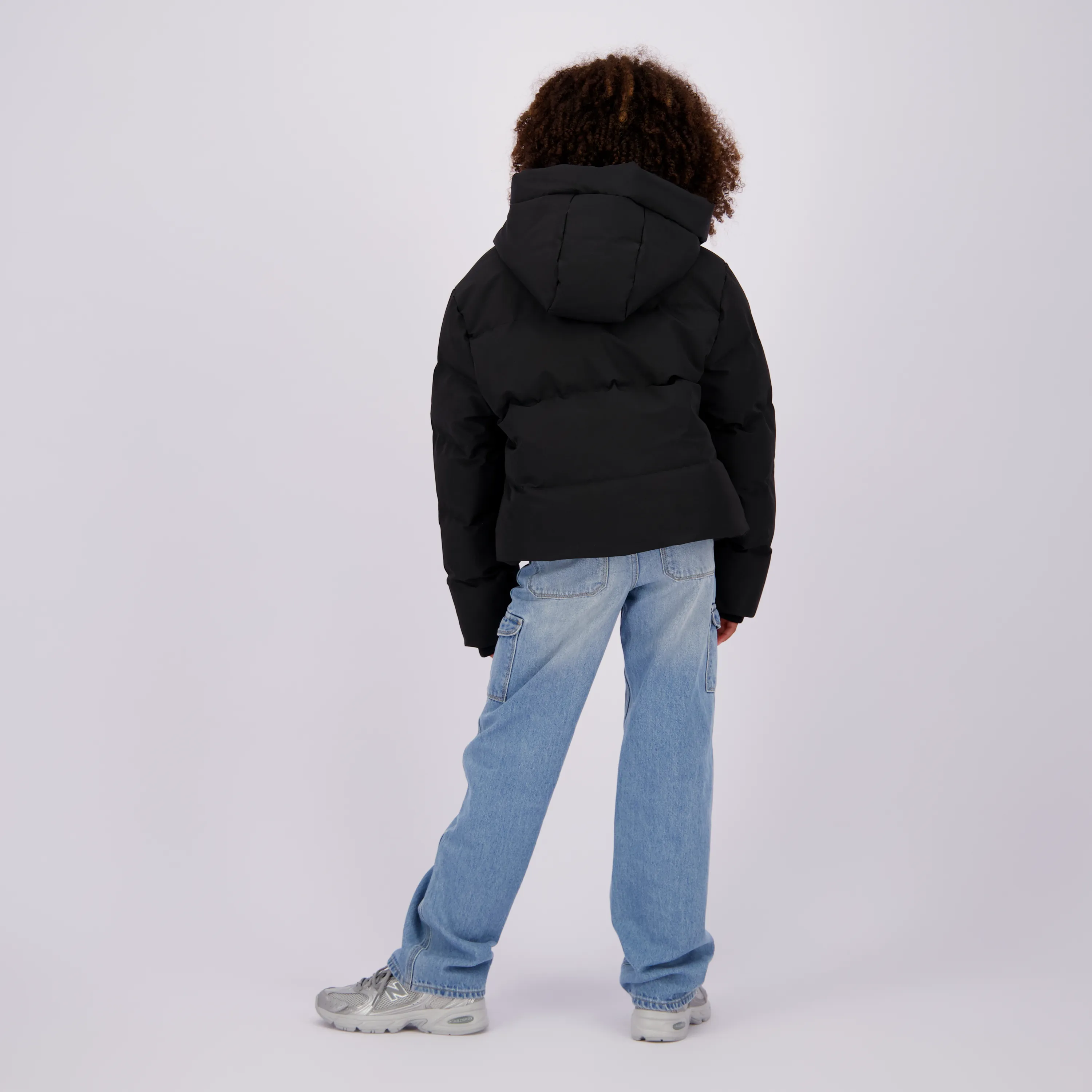 Mädchen Outdoorjacke Tezia | Schwarz