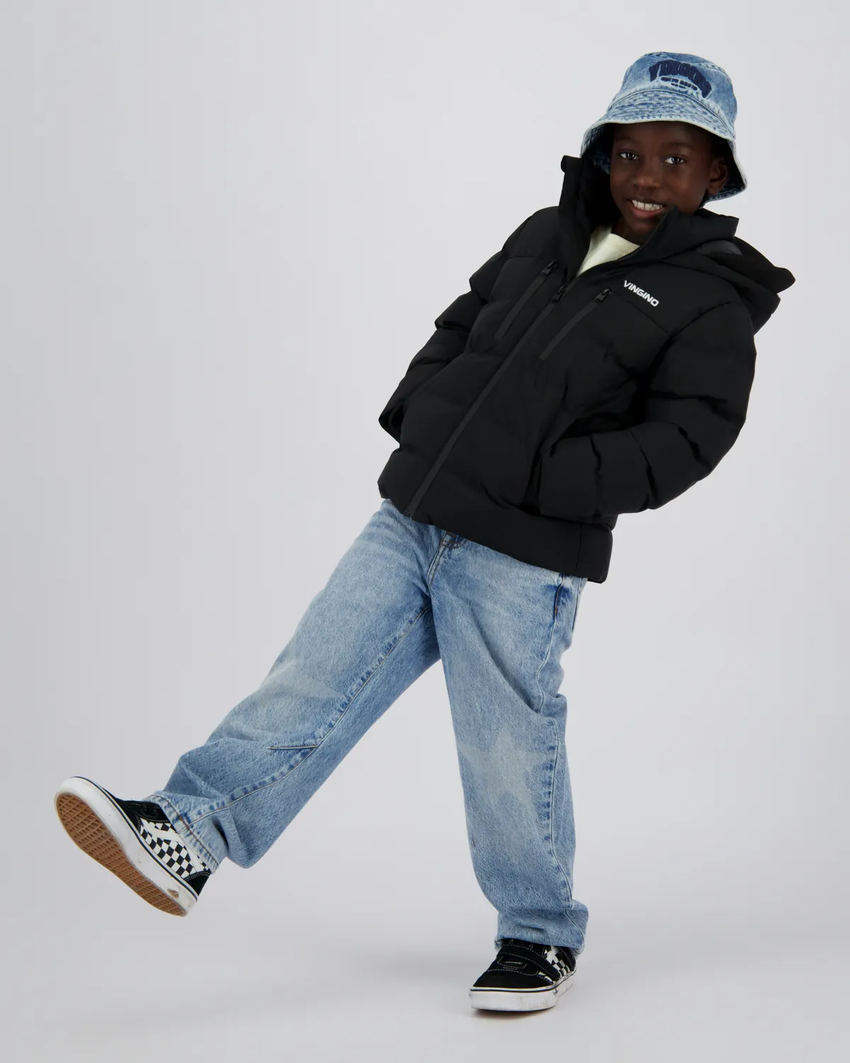Jungen Jacke Tigel | Schwarz