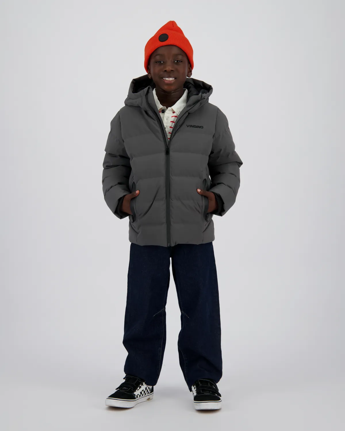 Jungen Jacke Take | Schwarz