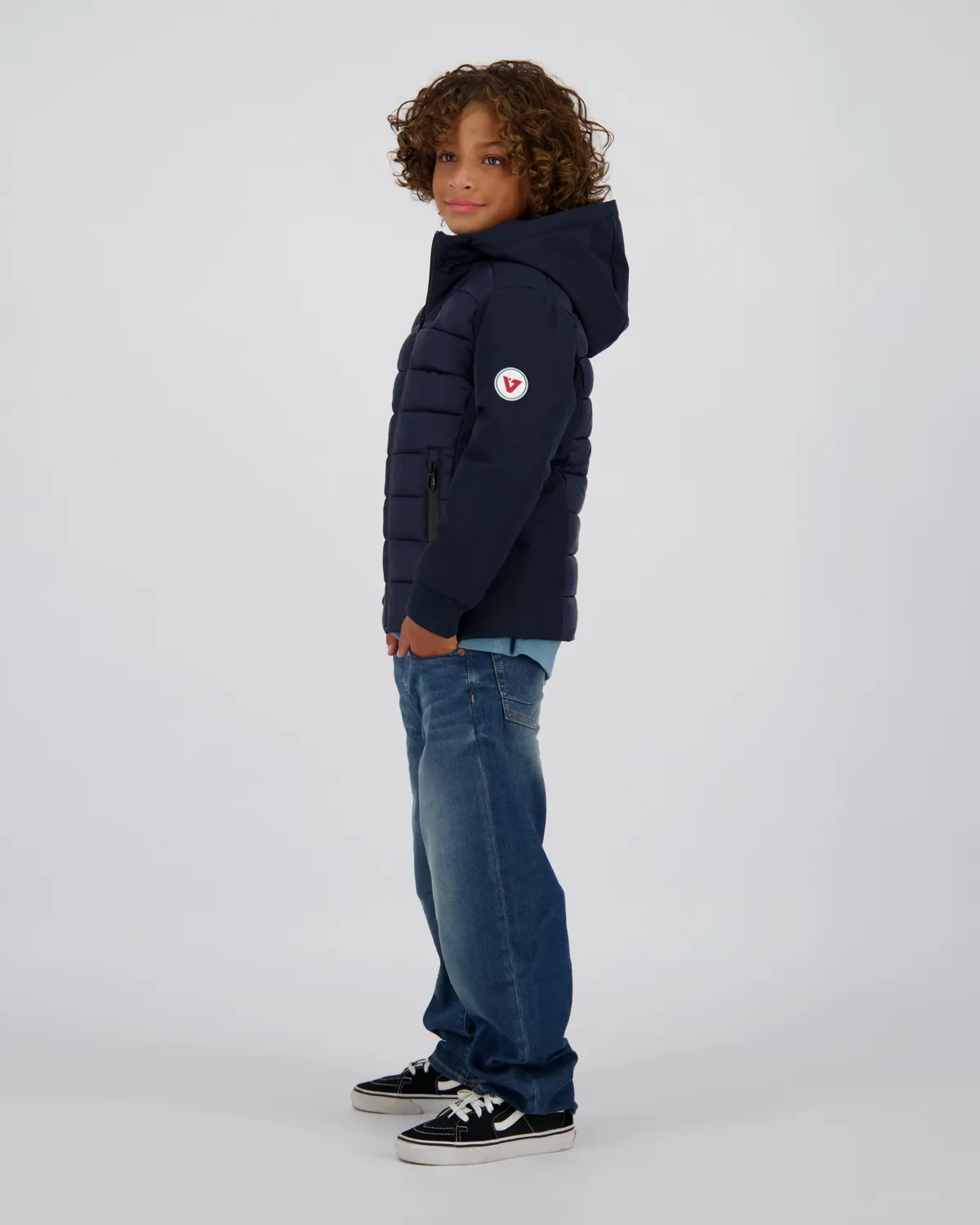 Jungen Jacke Texto | Blau