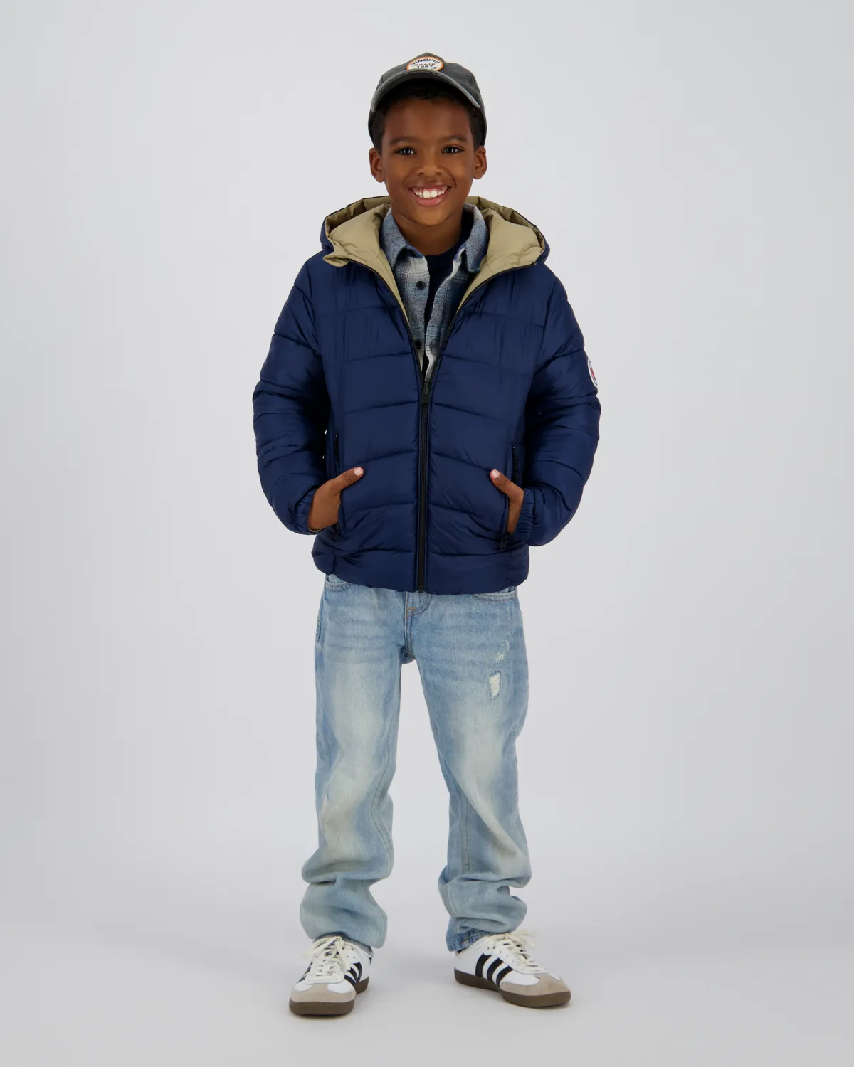 Jungen Jacke Tiffon | Blau