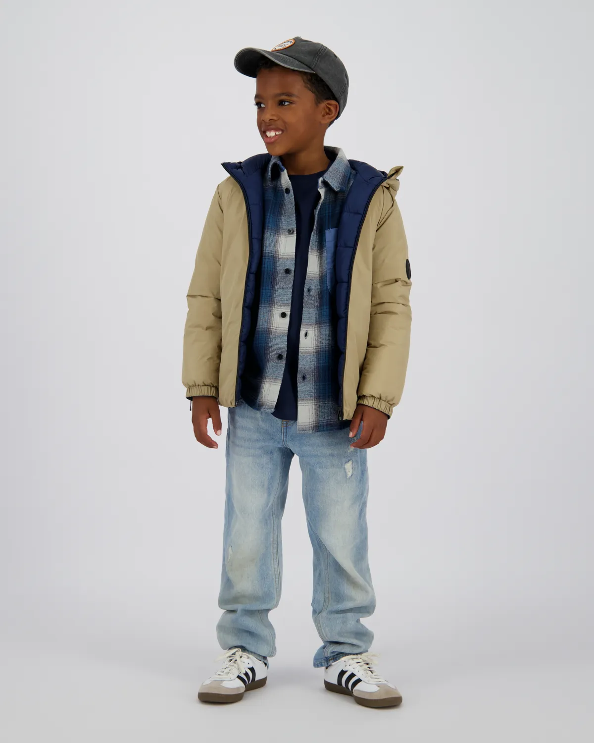 Jungen Jacke Tiffon | Blau