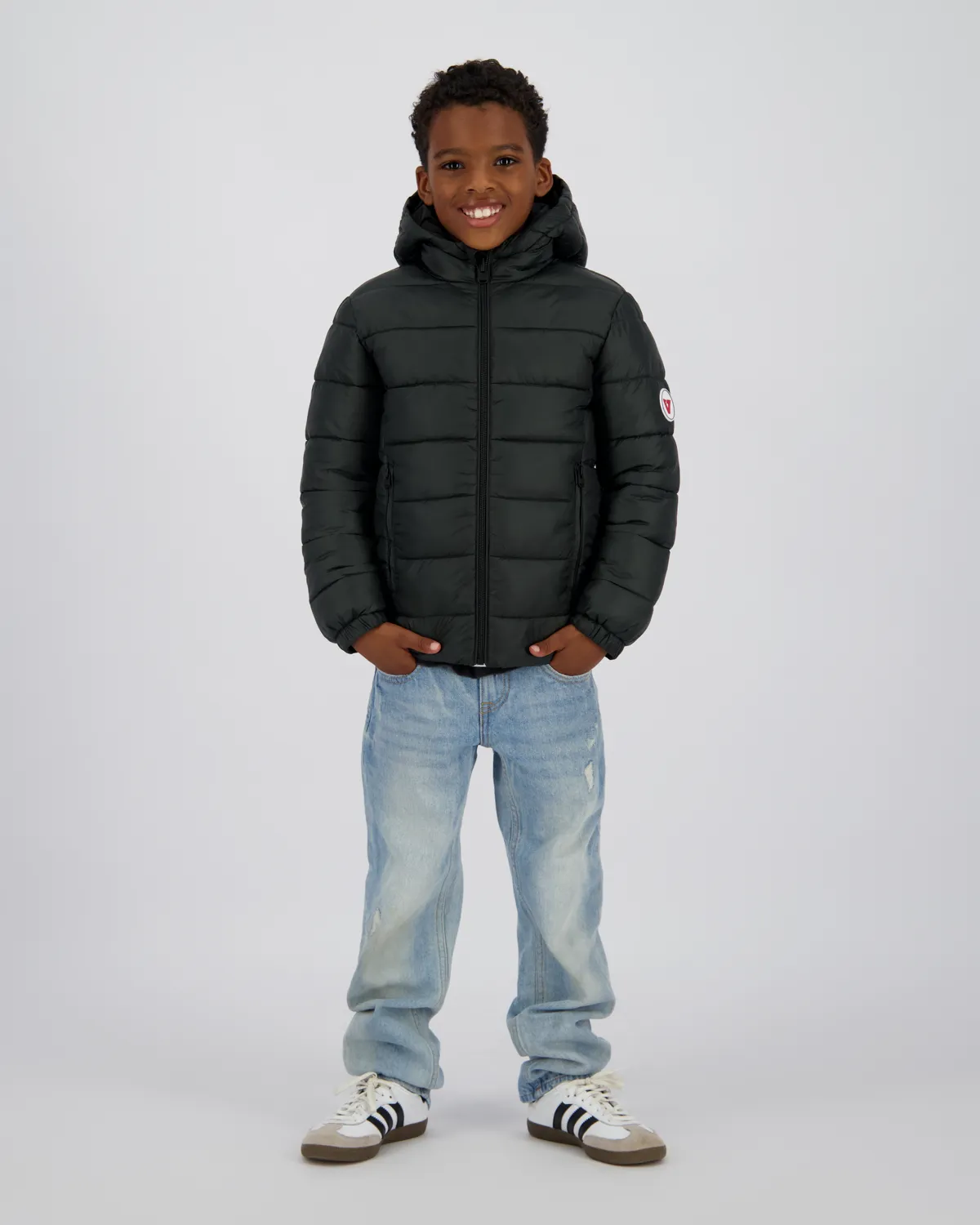 Jungen Jacke Tiffon | Grün