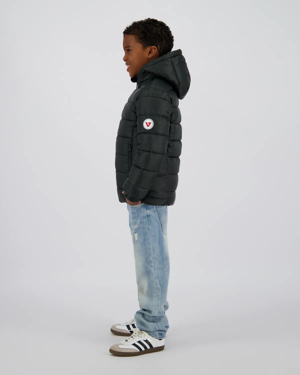 Jungen Jacke Tiffon | Grün