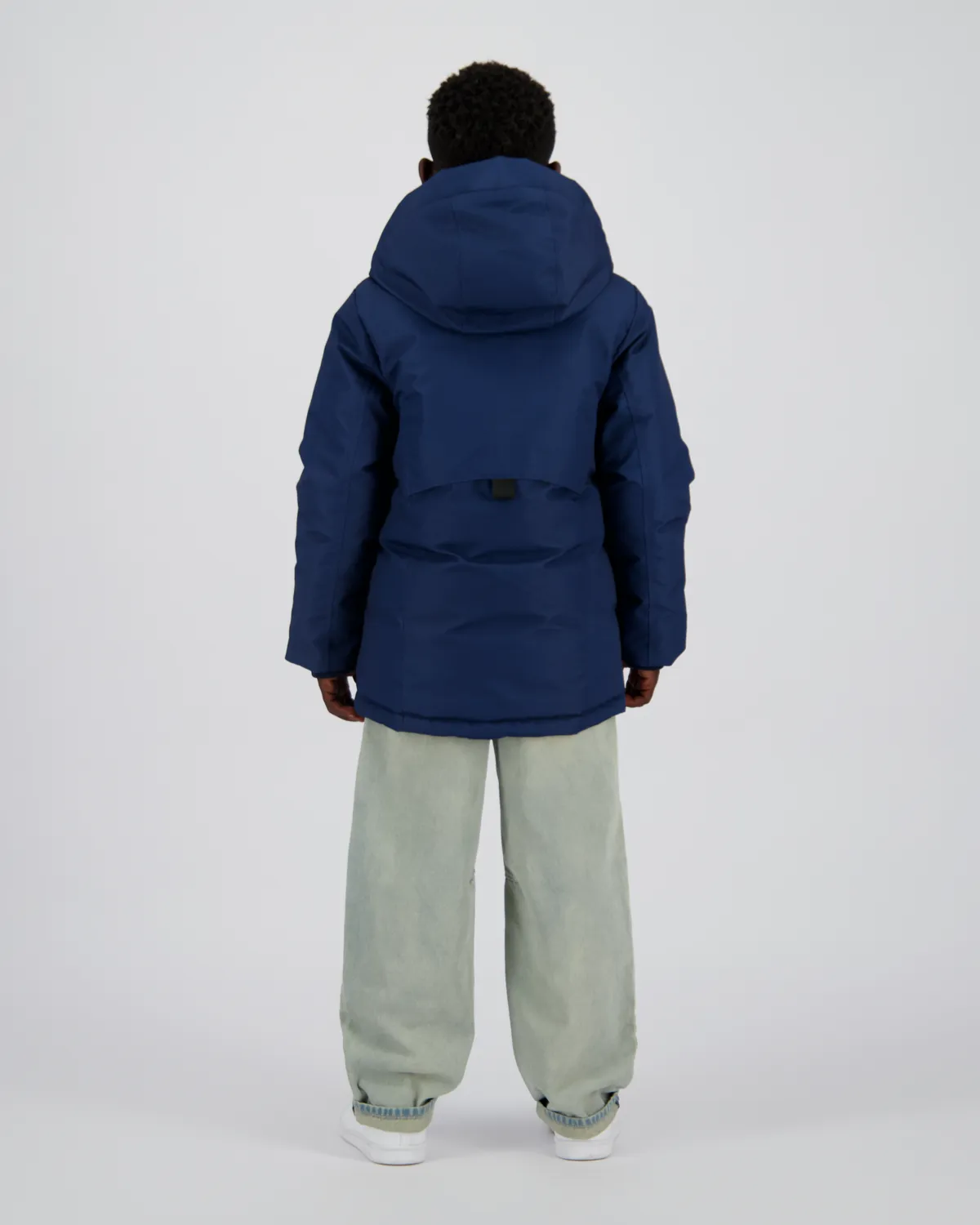 Jungen Long Jacke Tharpa | Blau