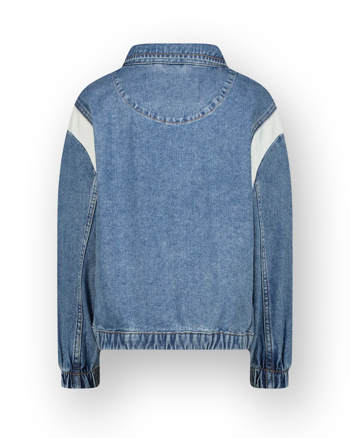 Jungen Boxy Jacke Figo badge | Blau