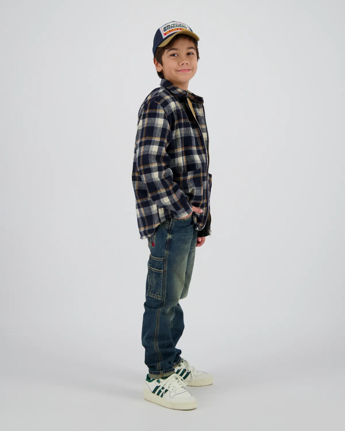 Jungen Hemd Leck | Blau