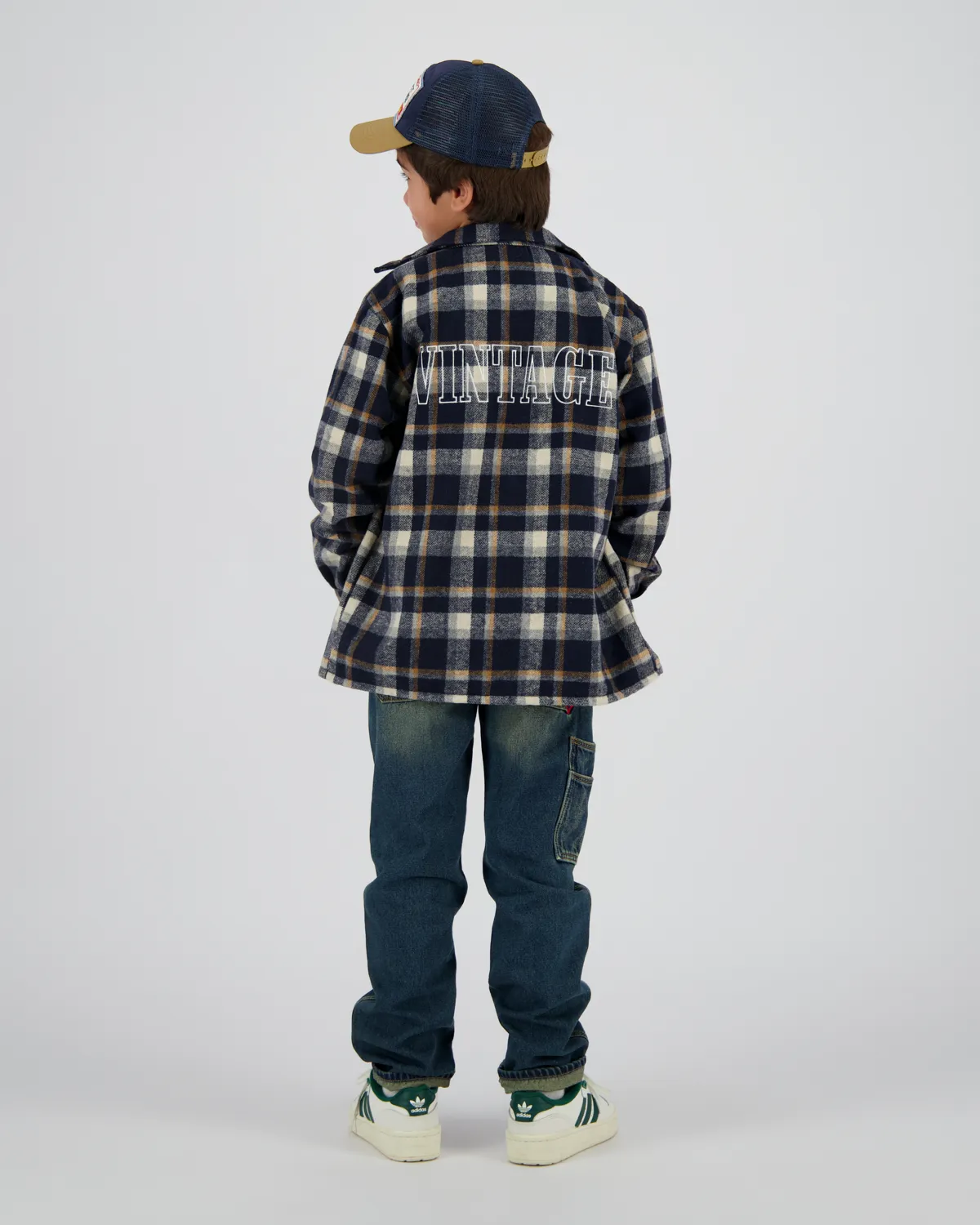 Jungen Hemd Leck | Blau