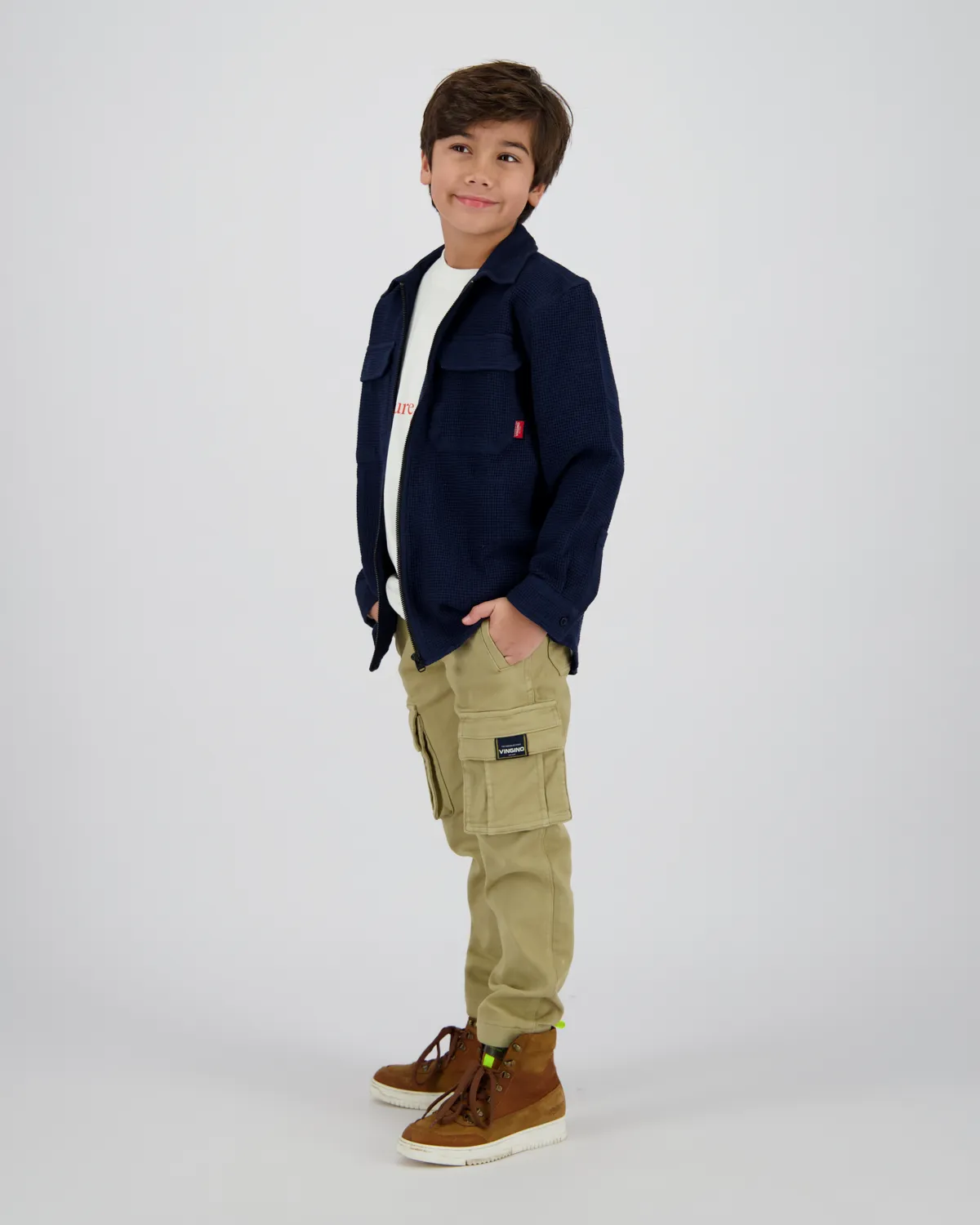 Jungen Hemd Leroy | Blau