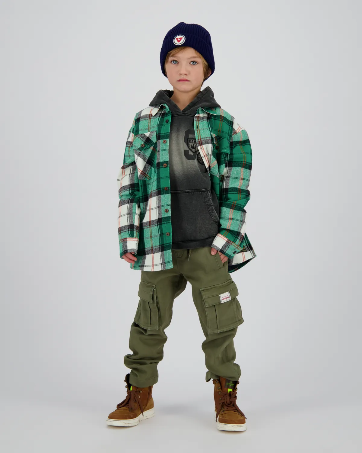 Jungen Hemd Lyno | Grün