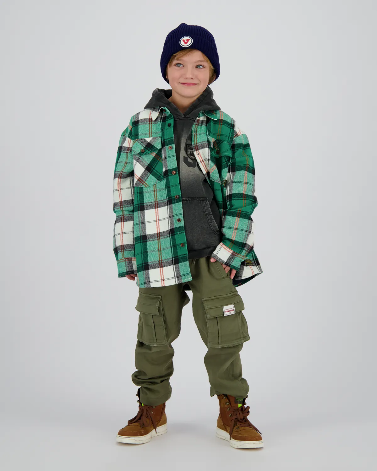 Jungen Hemd Lyno | Grün