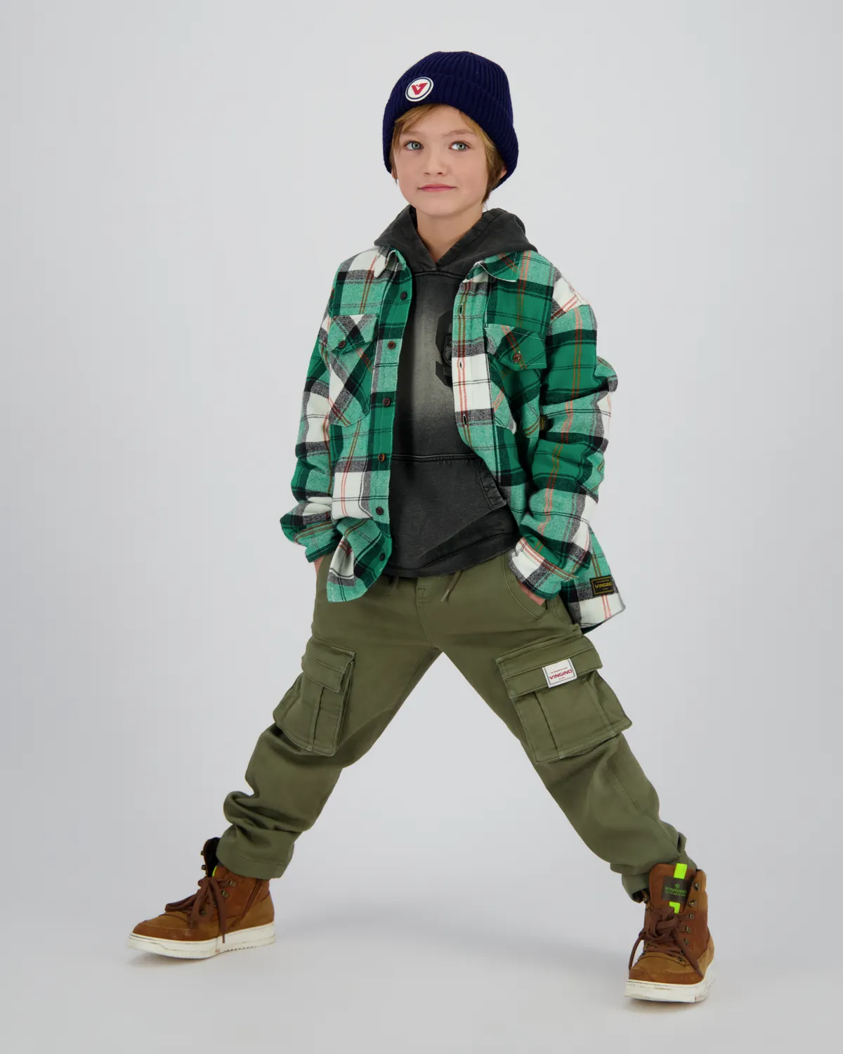 Jungen Hemd Lyno | Grün