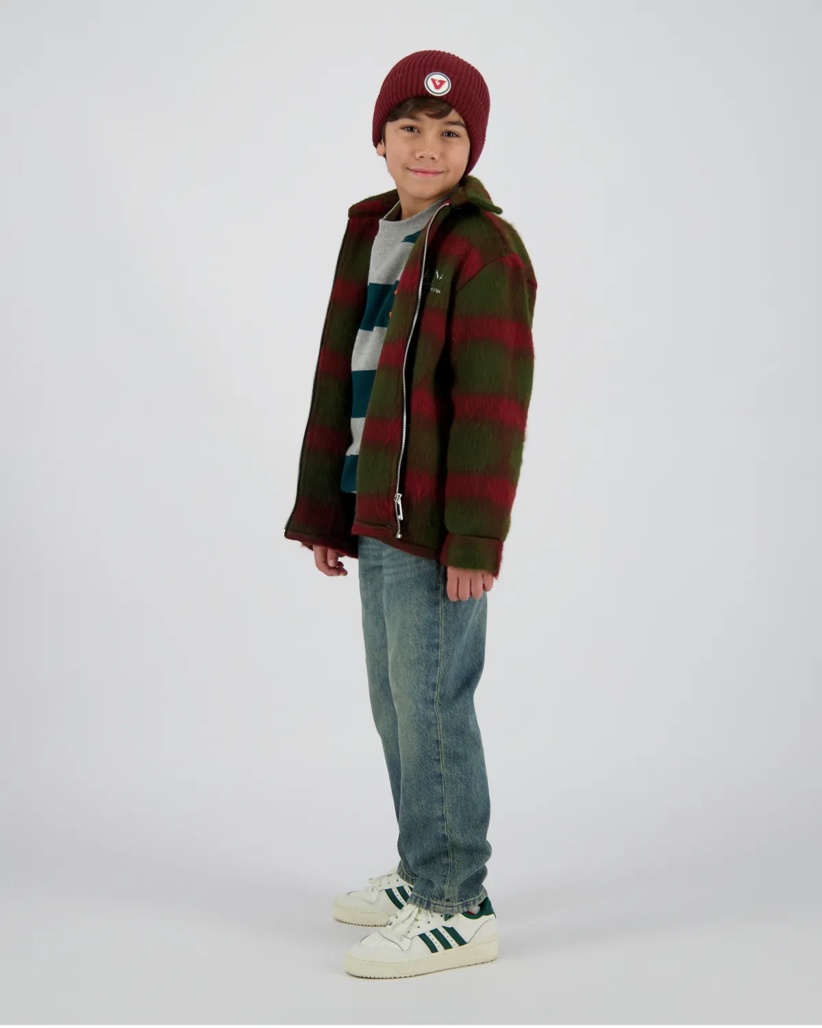 Jungen Hemd Leon | Grün
