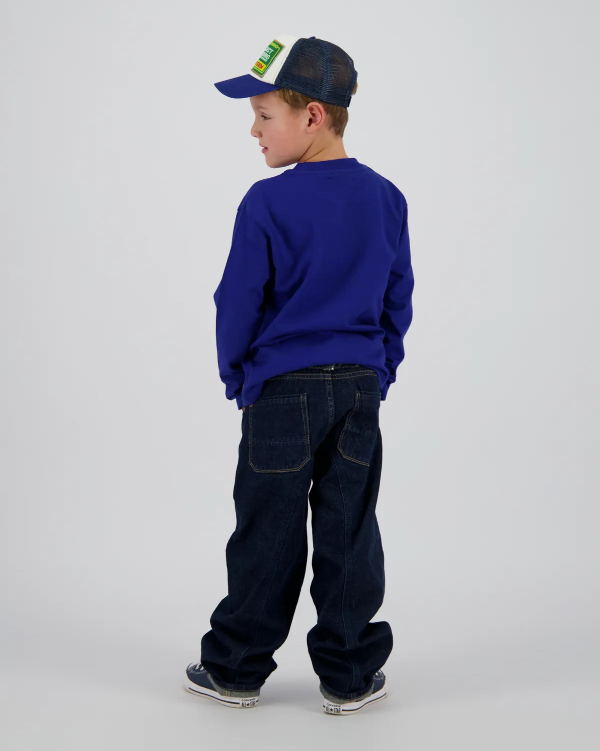 Jungen Longsleeve T-shirt Host | Blau