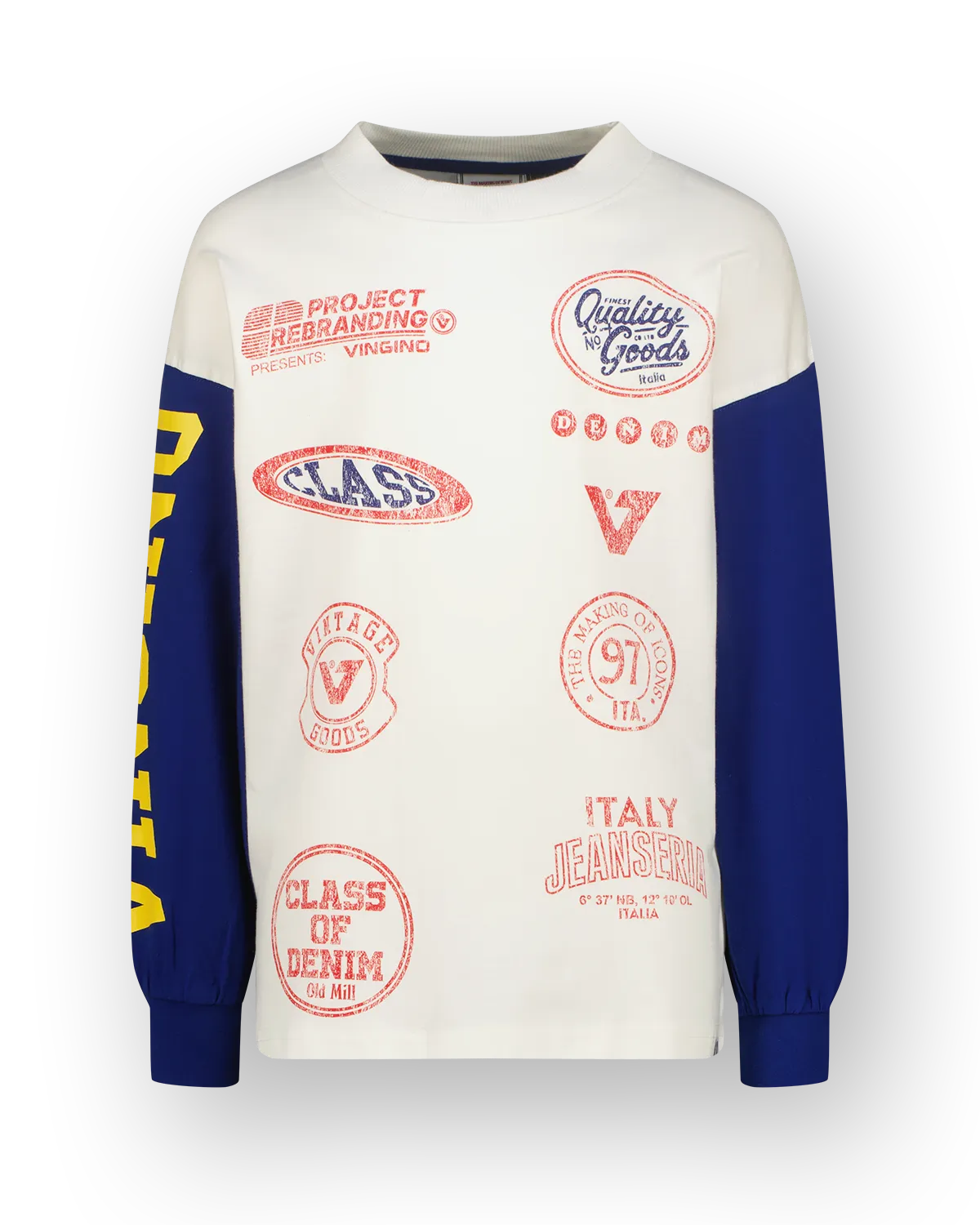 Jungen Longsleeve T-shirt Hearly | Weiß