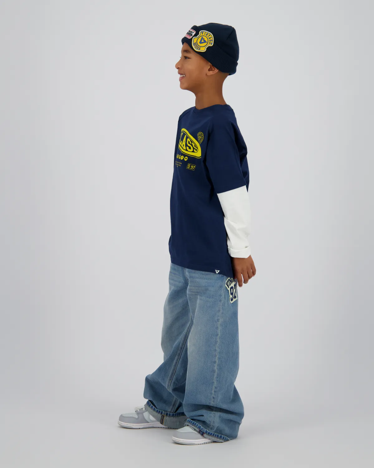Jungen Longsleeve T-shirt Houble | Blau