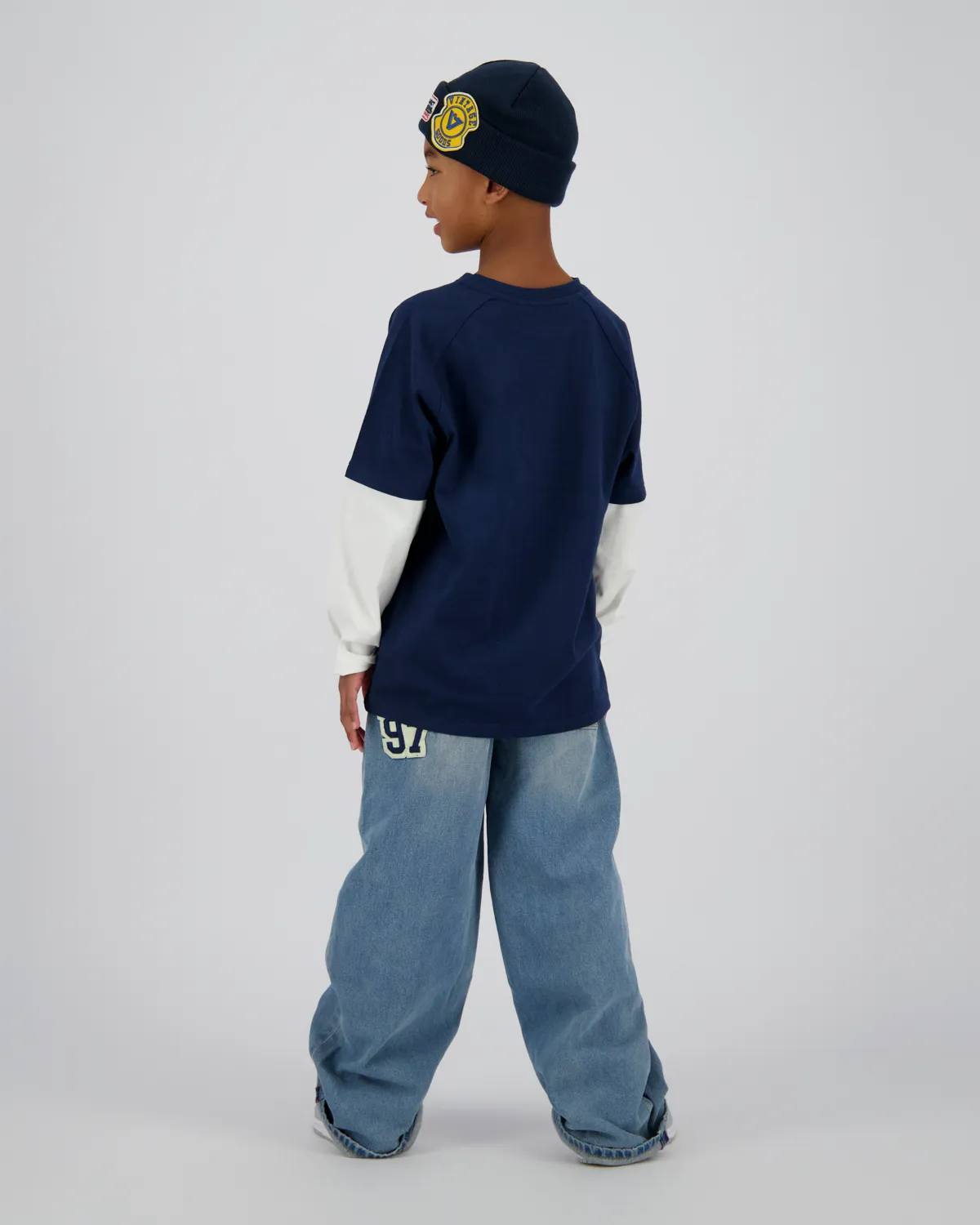 Jungen Longsleeve T-shirt Houble | Blau
