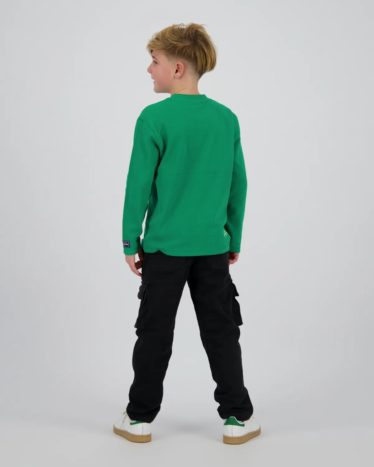 Jungen Longsleeve T-shirt Halee | Grün