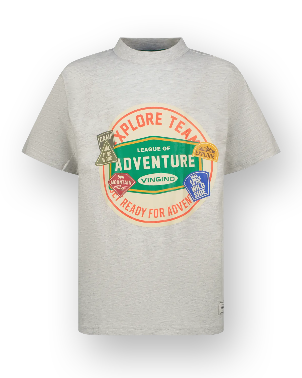 Jungen Oversized T-shirt Hunson | Grau