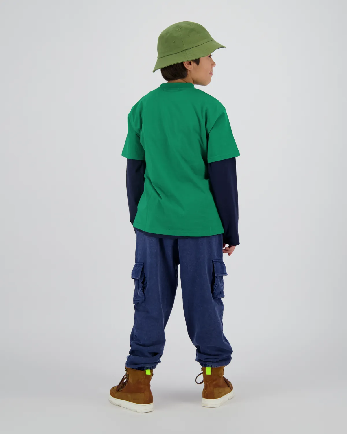 Jungen Oversized T-shirt Hunson | Grün