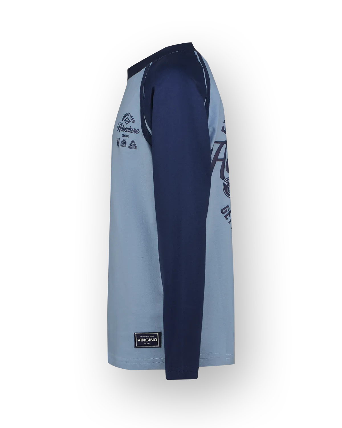 Jungen Longsleeve T-shirt Haye | Blau