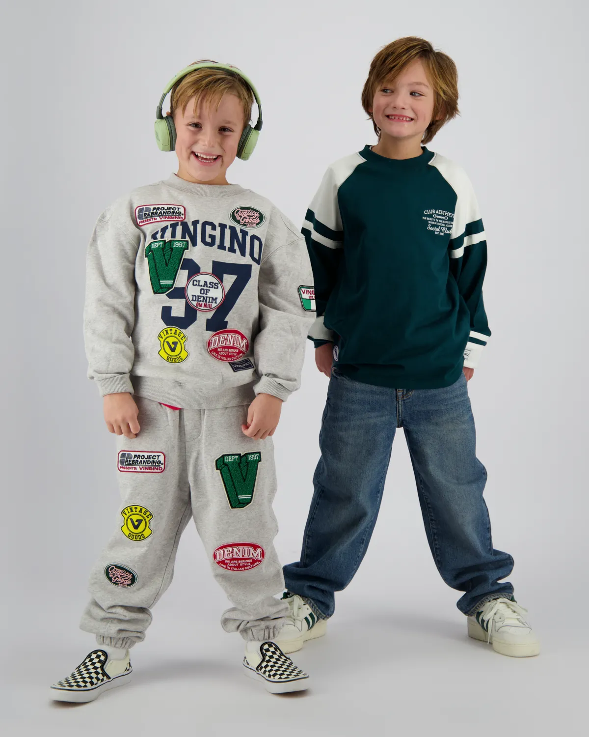 Jungen Oversized T-shirt Hunter | Grün