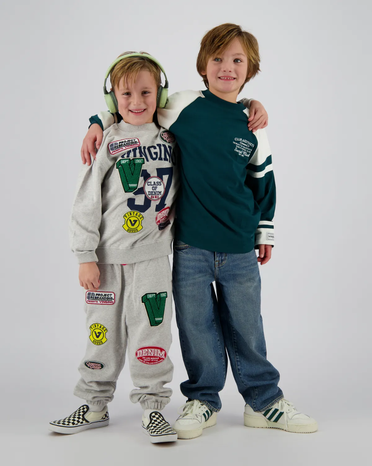 Jungen Oversized T-shirt Hunter | Grün