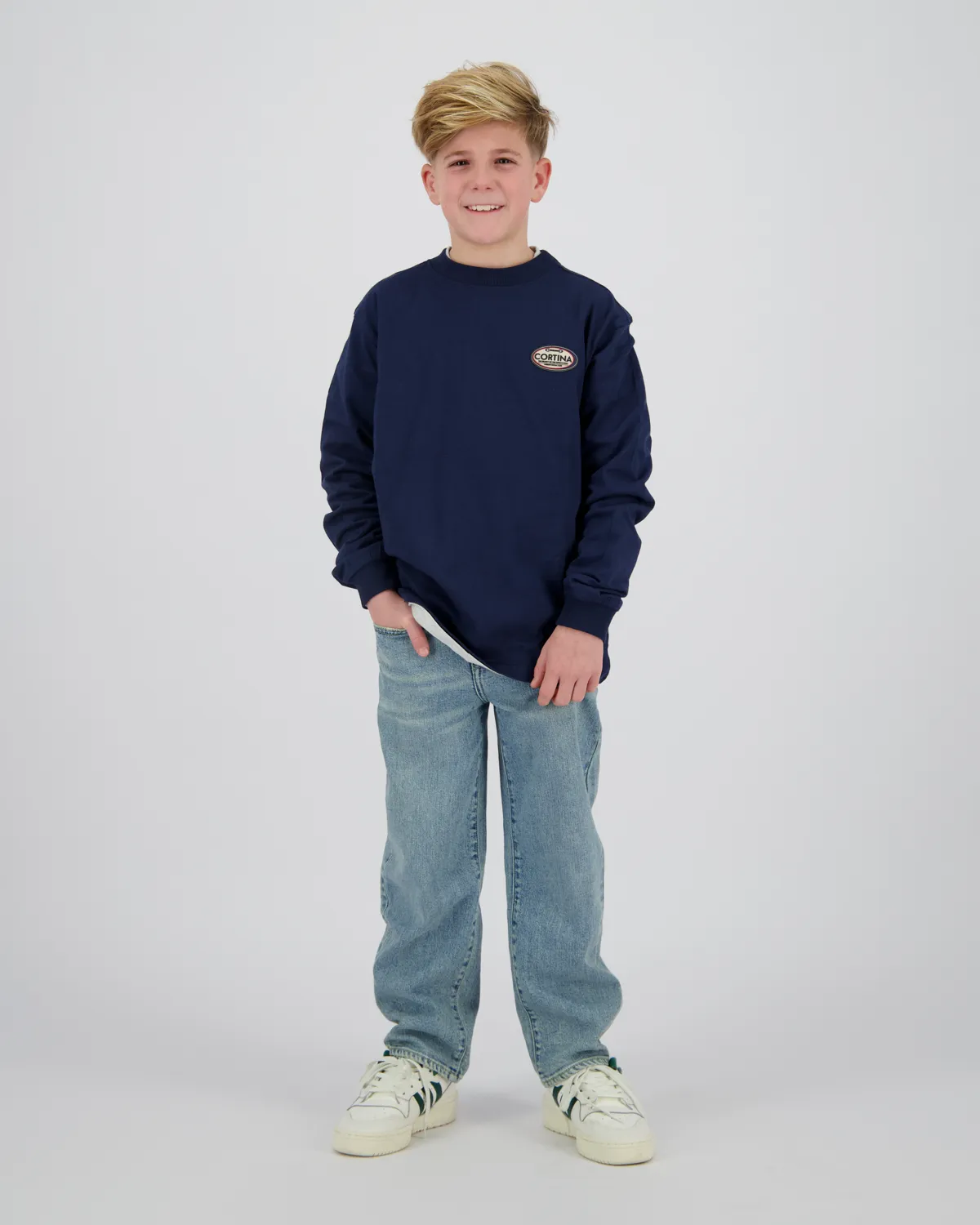 Jungen Oversized T-shirt Hezron | Blau
