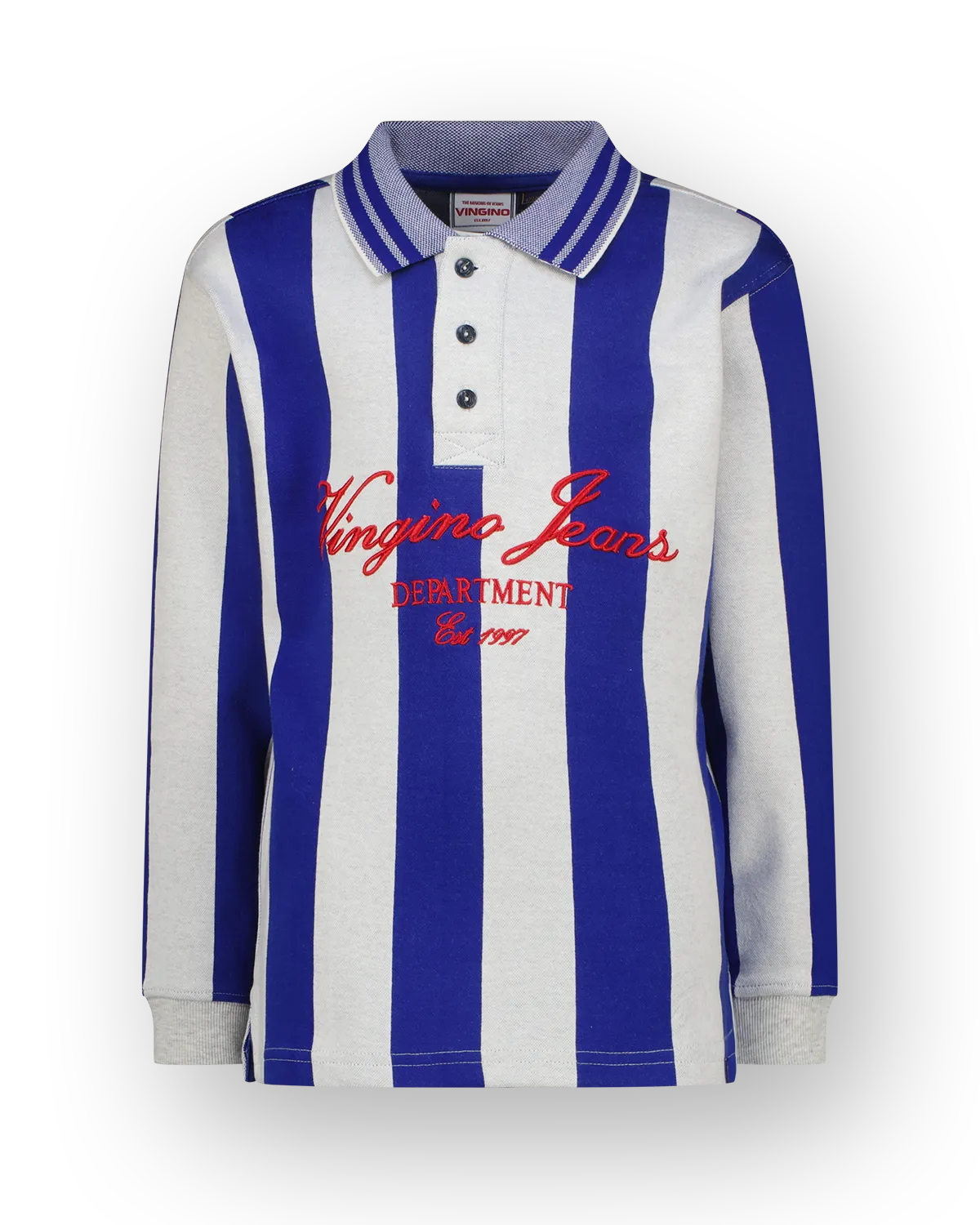 Jungen Polo Karo | Blau