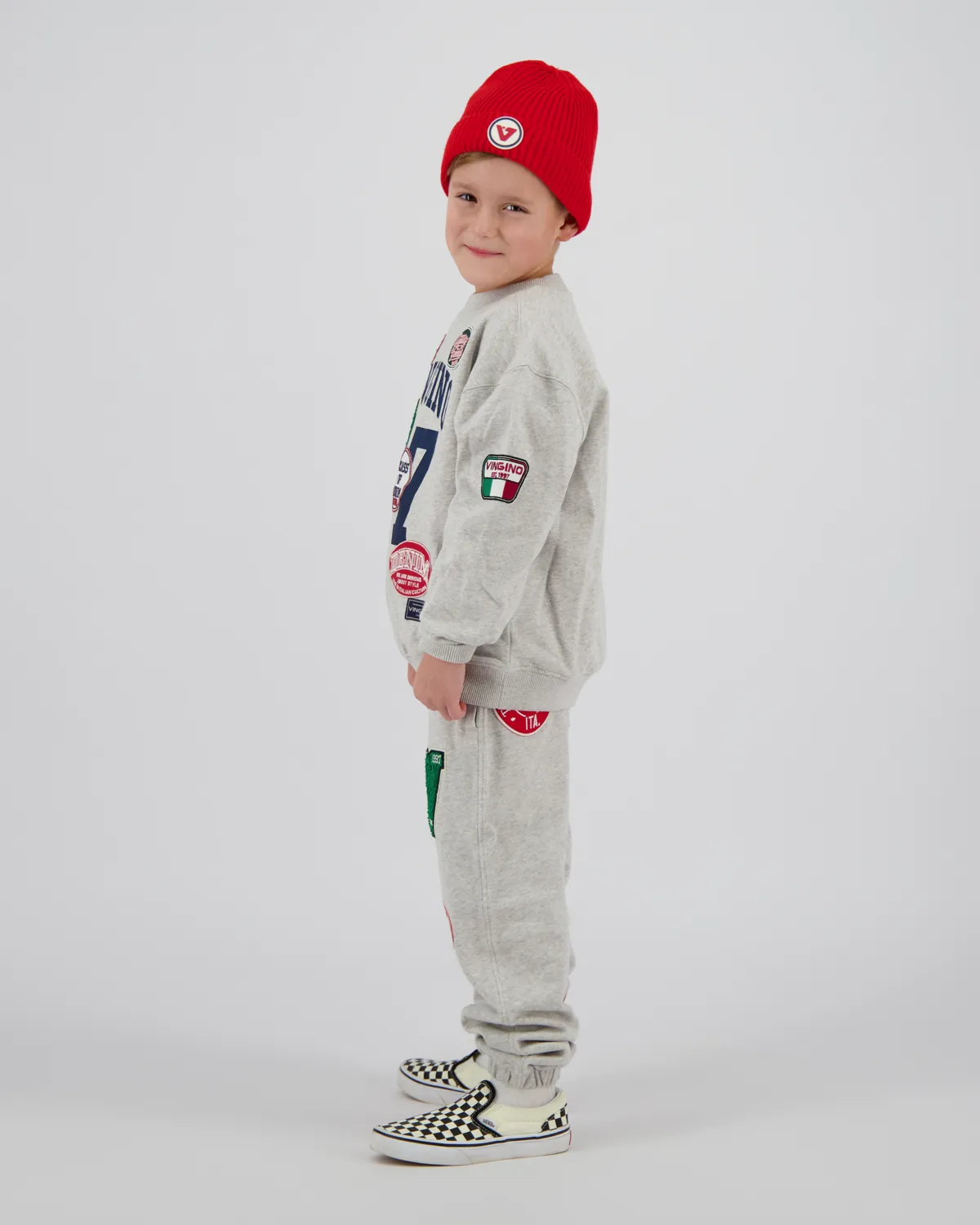 Jungen Sweatshirt Nadge | Grau