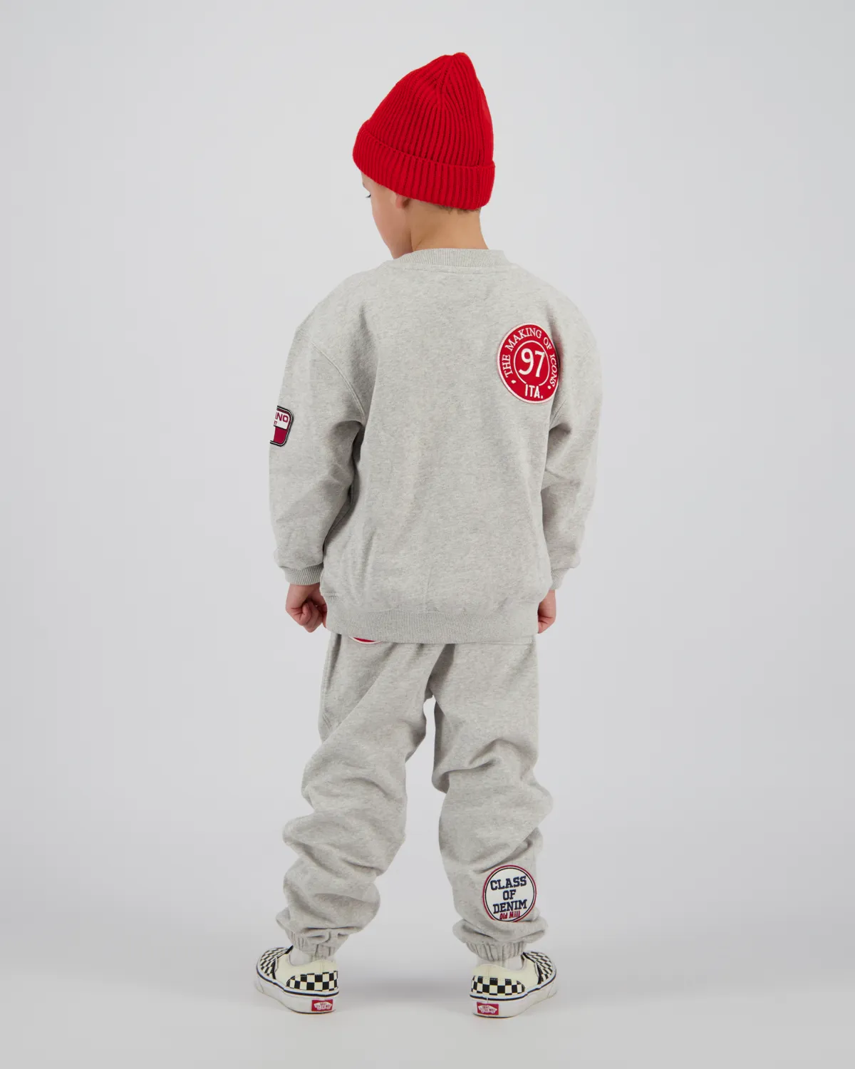 Jungen Sweatshirt Nadge | Grau