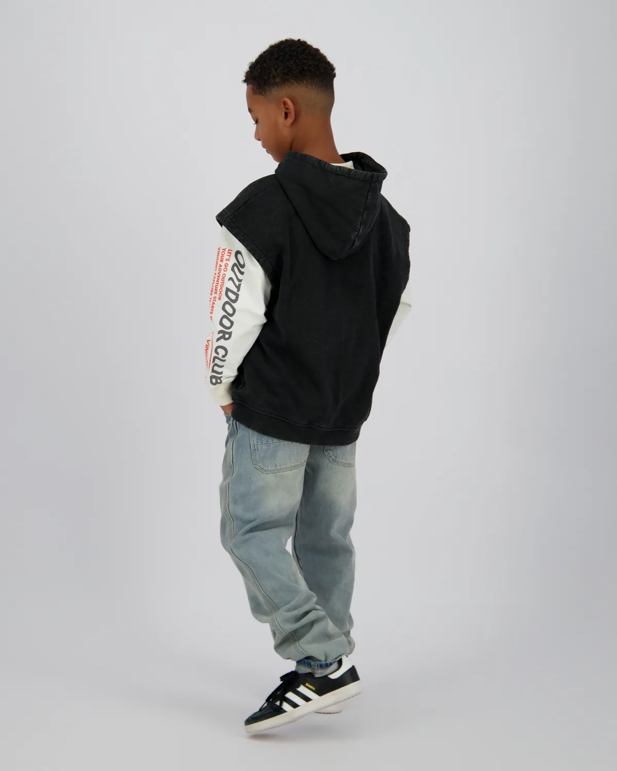 Jungen Sweatshirt Nielson | Schwarz