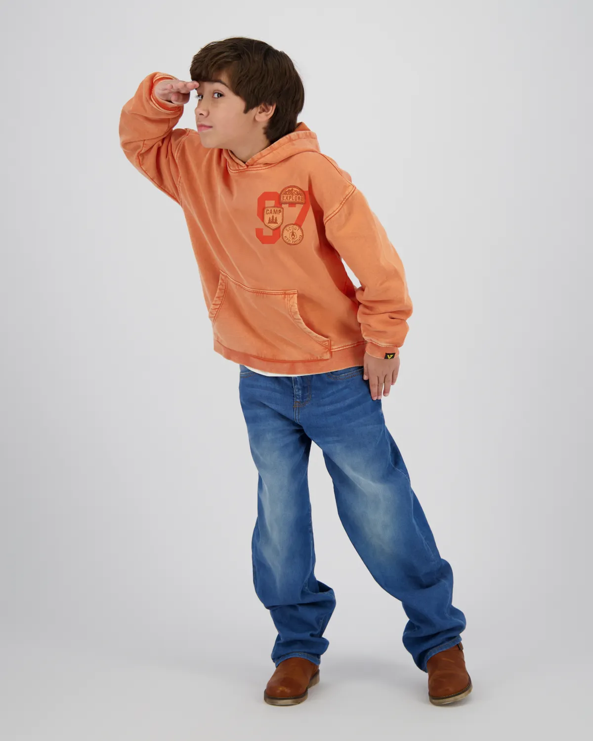 Jungen Sweatshirt Nicolai | Rot