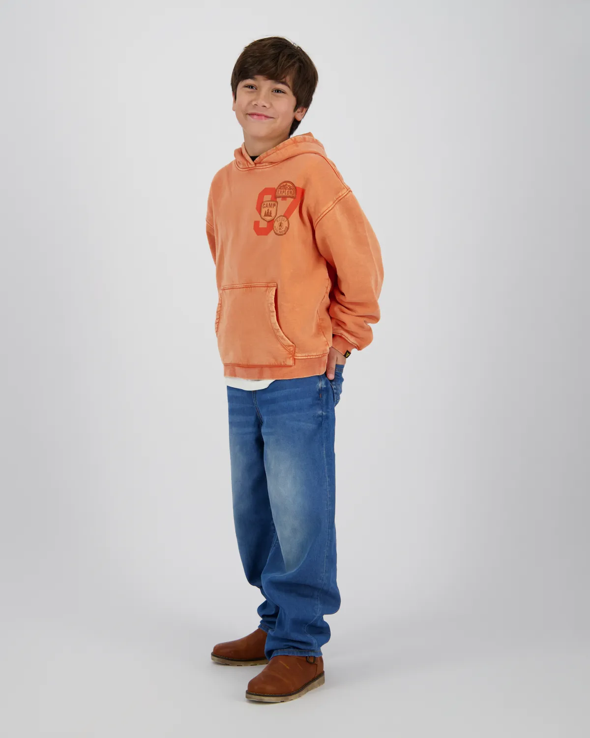Jungen Sweatshirt Nicolai | Rot