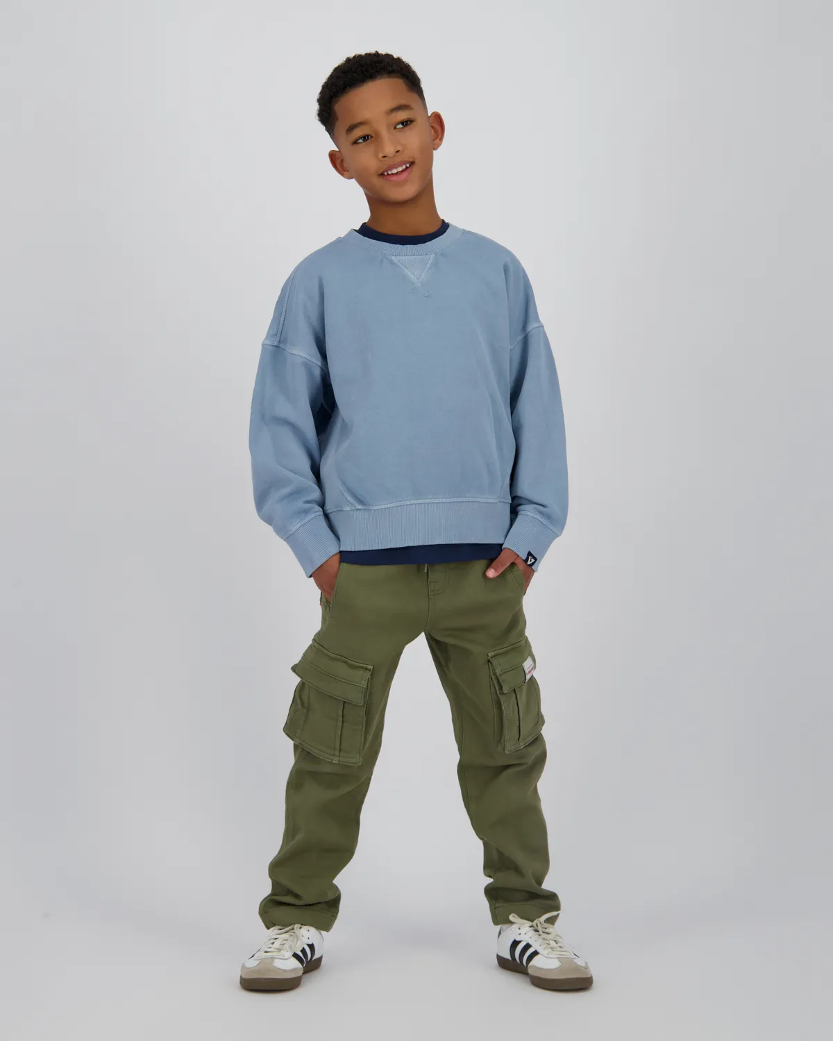 Jungen Sweatshirt Niksa | Blau