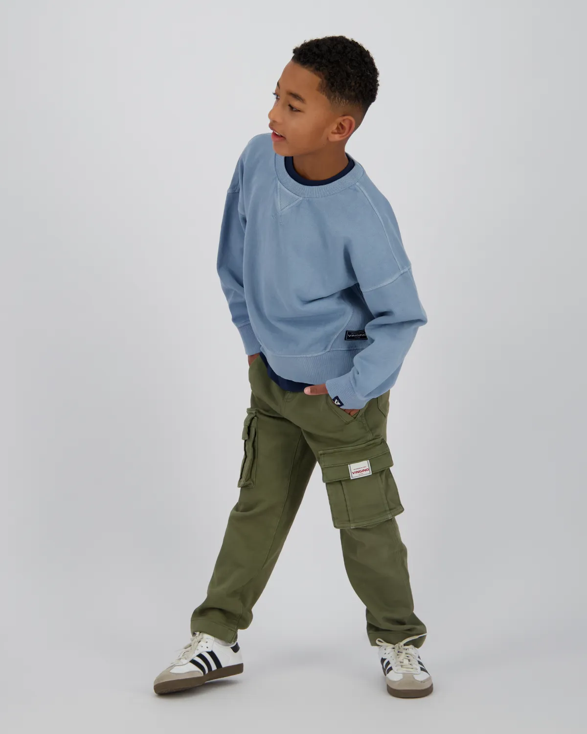 Jungen Sweatshirt Niksa | Blau