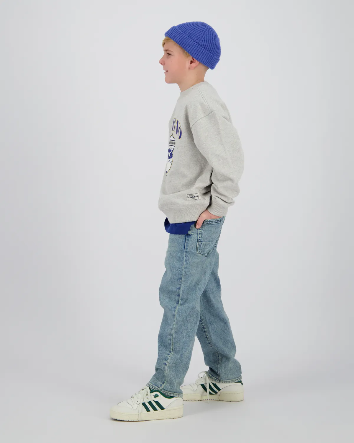 Jungen Sweatshirt Nuri | Grau
