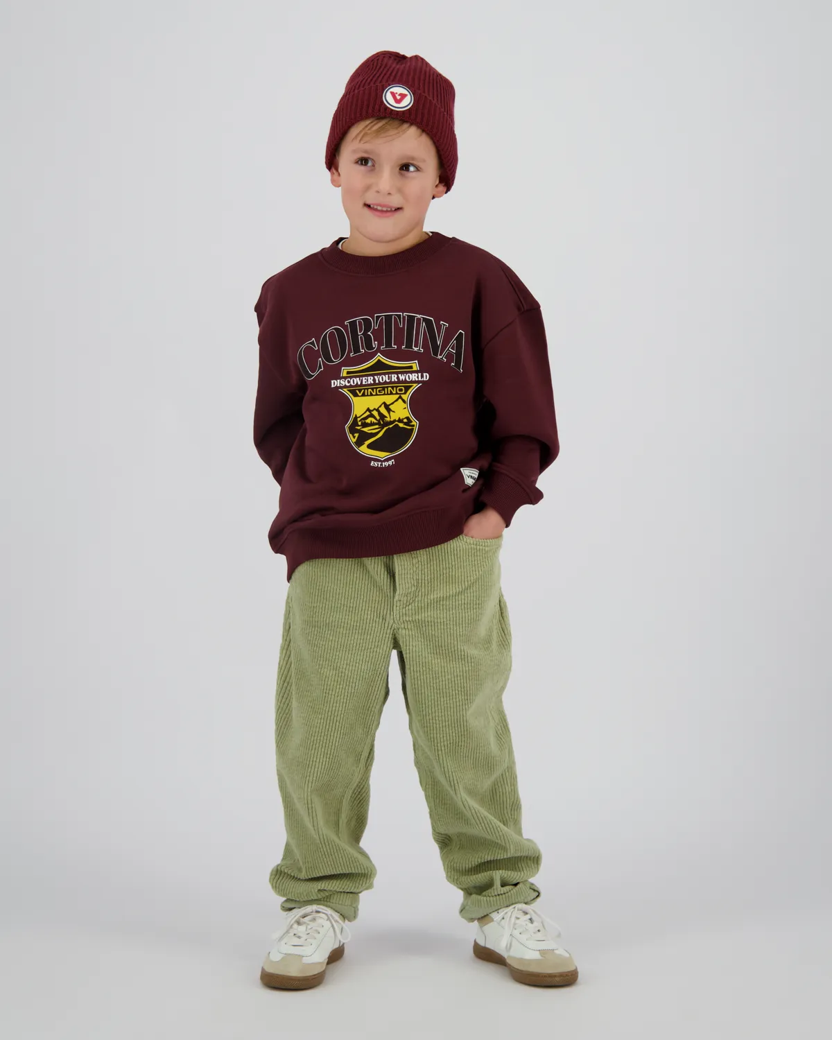 Jungen Sweatshirt Nuri | Braun