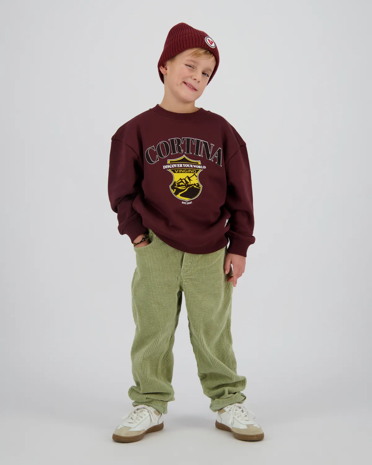 Jungen Sweatshirt Nuri | Braun
